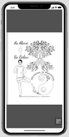 Digital Download - The World of Mindful Coloring: Meditate in Color with Positive Affirmations