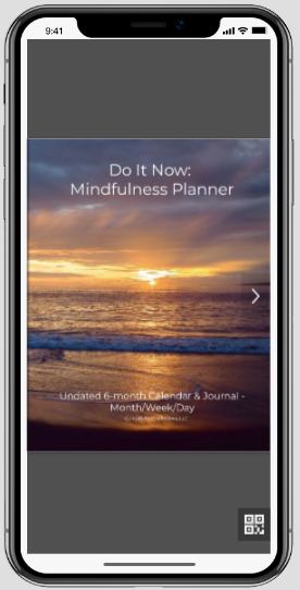 Digital Download -  Do It Now: Mindfulness Planner Undated 6-month Calendar & Journal