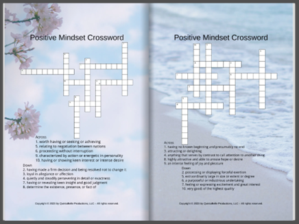 The World of Mindful Puzzling: A-Z Inspirational Word Search and Puzzle Activity Book